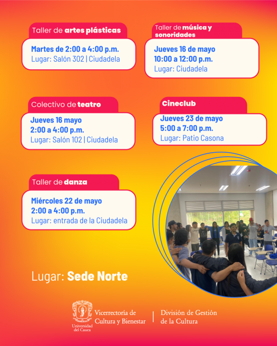 Escuelas de Formación Artística Unicaucana - Sede Norte