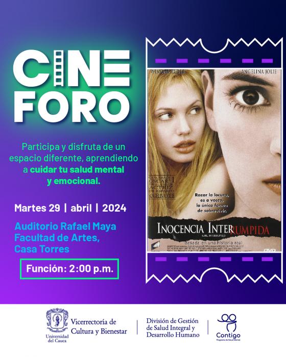 Cine Foro "Inocencia Interrumpida"