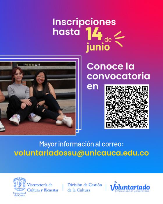 Convocatoria Externa de Voluntariado